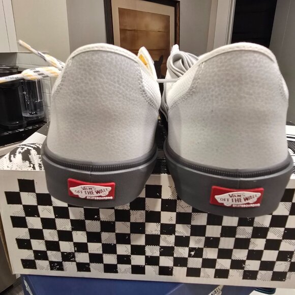 Vans Skate Curren Caples Grey Yellow VN000D85GRY Men's Size 10.5 US NEW - Picture 7 of 11